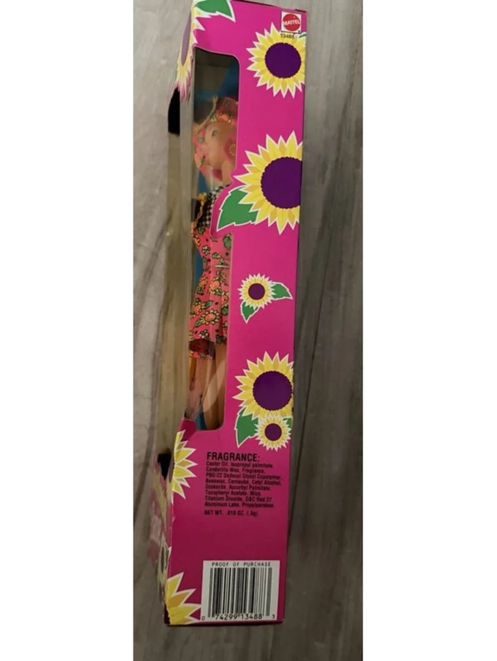 1994 Mattel Sunflower Special Edition Blonde Barbie Doll 13488 New Vintage